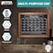 Better Office Products Magnetic Wall Chalkboard Monthly Calendar, Rustic Wood Frame, 24in. x 30in. W/Chalk Marker & Magnets 00830 - alternate 6